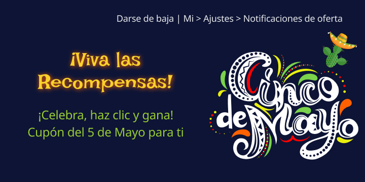 OneStore Cinco de Mayo Banner